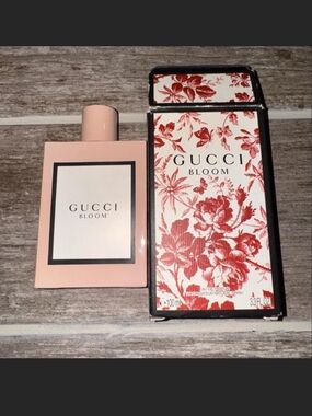 Perfume Bottle and Box